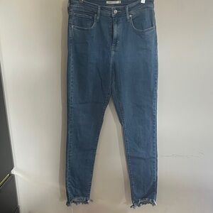 Denim Blue Skinny Jeans